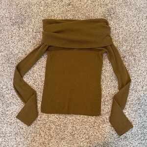Zara Off The Shoulder Sweater